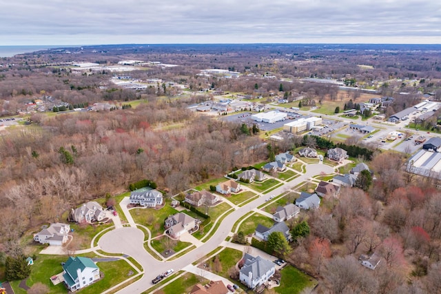 2693 Sanctuary Dr, Stevensville, MI 49127 - aerial view featuring a residential view
