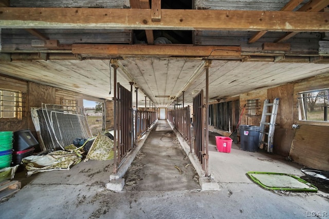 view of stable