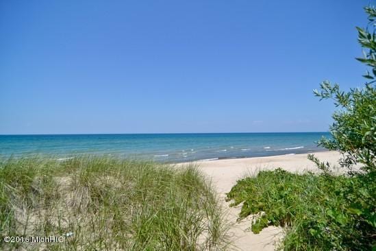 16191 4th Ln, Union Pier, MI 49129 - view of water feature with a beach view