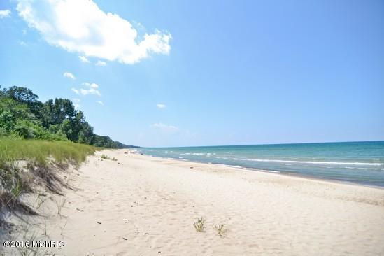 16191 4th Ln, Union Pier, MI 49129 - property view of water with a view of the beach