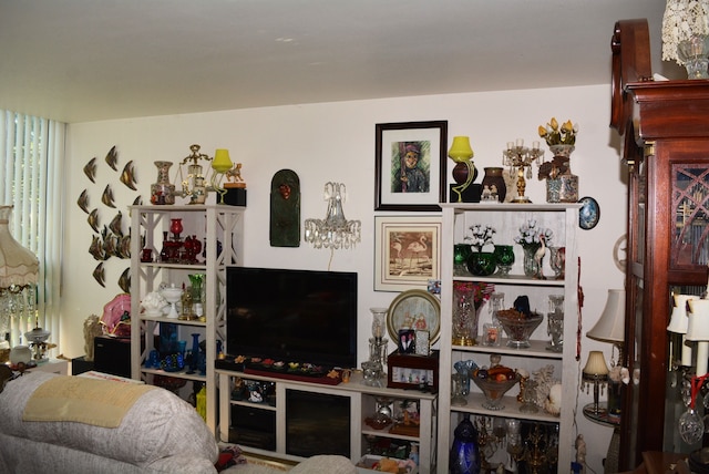 view of living area