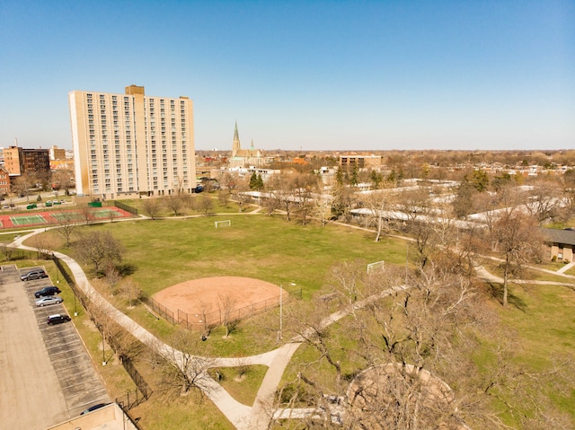 aerial view