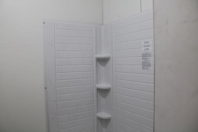 5815 Cadillac Ave, Detroit, MI 48213 - bathroom view of a tile shower