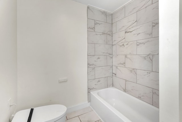17511 Castle St, Roseville, MI 48066 - bathroom featuring toilet and baseboards