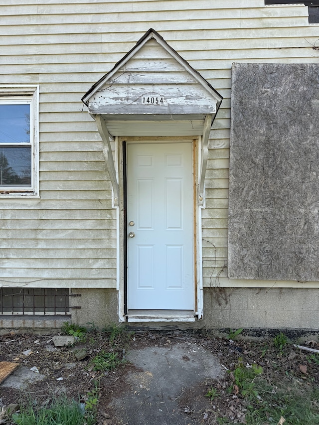 view of entrance to property