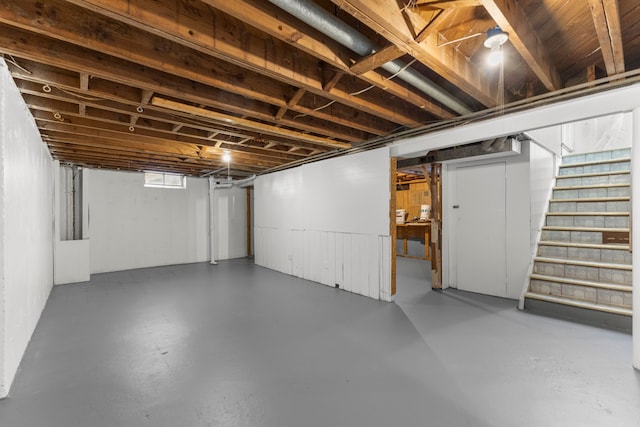26488 Stollman Dr, Inkster, MI 48141 - basement with stairway
