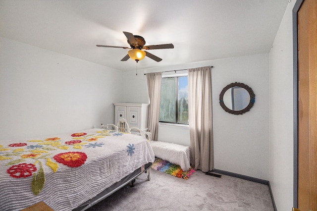 92 Brookfield Dr, Oxford, MI 48371 - carpeted bedroom featuring ceiling fan