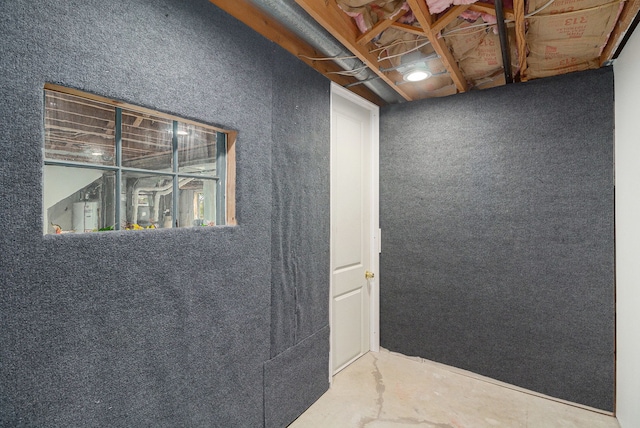 92 Brookfield Dr, Oxford, MI 48371 - interior space with concrete floors