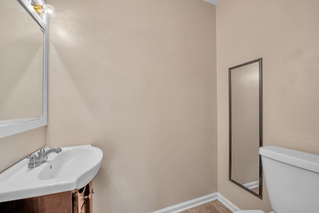 19737 Clement Rd, Northville, MI 48167 - bathroom featuring toilet and vanity
