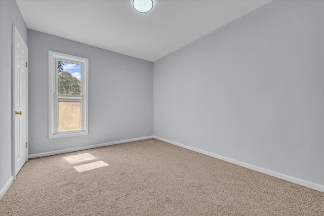 408 Mount Vernon St, Detroit, MI 48202 - spare room with baseboards and carpet