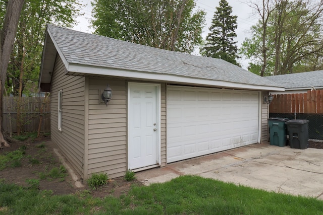 324 Albany St, Ferndale, MI 48220 - view of detached garage