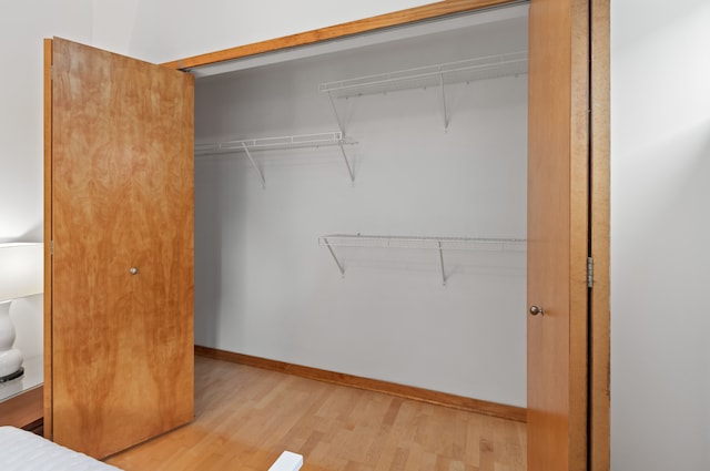 view of closet