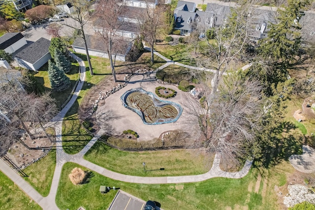 3553 Port Cove Dr Unit 37, Waterford, MI 48328 - aerial view with a residential view