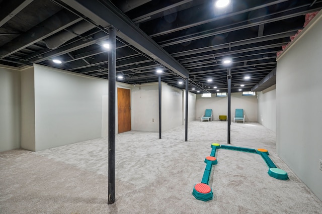 3052 Westman Ct, Bloomfield Hills, MI 48304 - basement featuring carpet floors