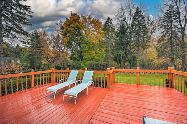 3052 Westman Ct, Bloomfield Hills, MI 48304 - view of wooden terrace