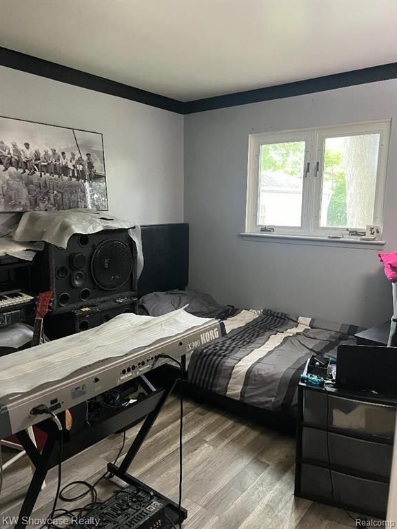 41541 Mcbride Ave, Van Buren, MI 48111 - bedroom with wood finished floors