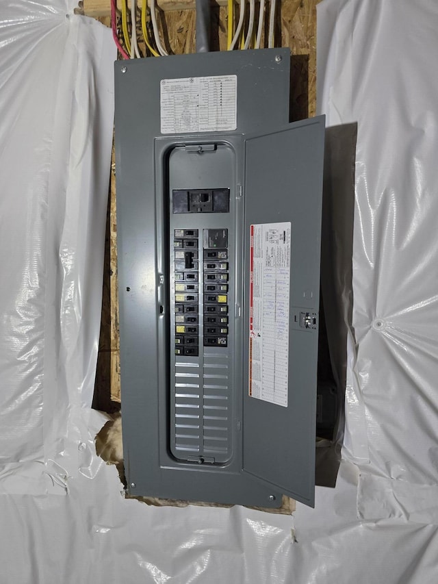 10820 Baker Rd, Jerome, MI 49249 - utility room with electric panel