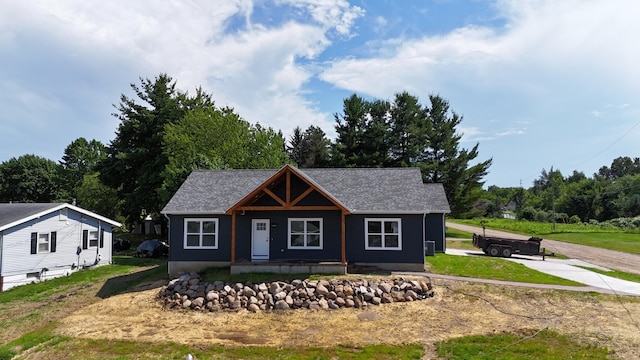10820 Baker Rd, Jerome, MI 49249 - view of front of home with covered porch