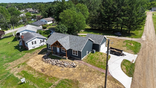 10820 Baker Rd, Jerome, MI 49249 - aerial perspective of suburban area