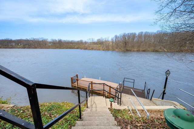 2801 Niles Buchanan Rd, Buchanan, MI 49107 - view of dock with a water view