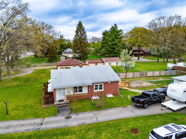 1401 S Williams Lake Rd, Waterford, MI 48327 - view from above of property