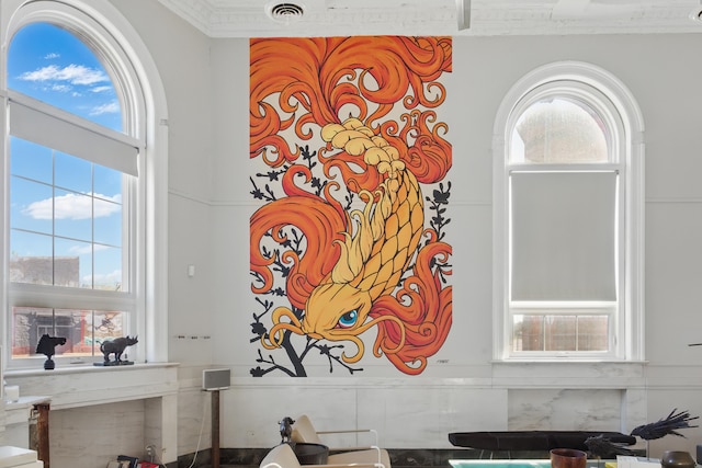 3401 Michigan Ave, Detroit, MI 48216 - details with ornamental molding and visible vents