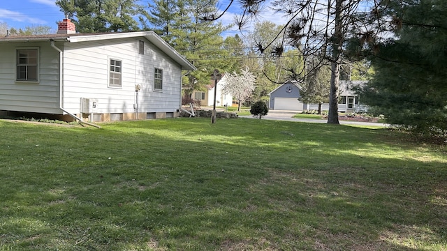 view of yard