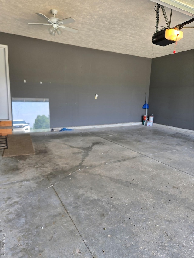 26556 Misty Way, Mattawan, MI 49071 - garage with a garage door opener and baseboards