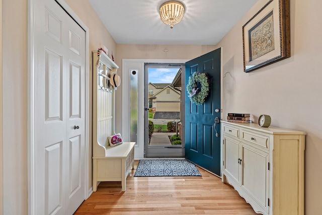 6240 Northridge Hills Dr, Brighton, MI 48116 - doorway featuring light wood finished floors