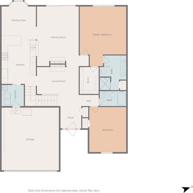 6240 Northridge Hills Dr, Brighton, MI 48116 - room layout
