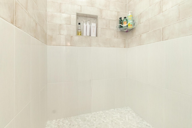 70 Chestnut Ct, Chelsea, MI 48118 - full bath with a tile shower