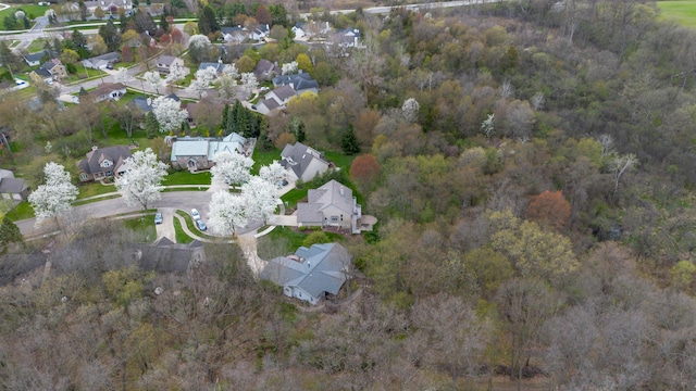 70 Chestnut Ct, Chelsea, MI 48118 - birds eye view of property with a residential view
