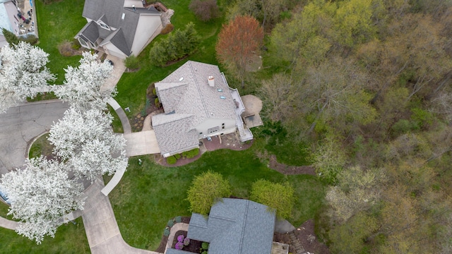 70 Chestnut Ct, Chelsea, MI 48118 - drone / aerial view