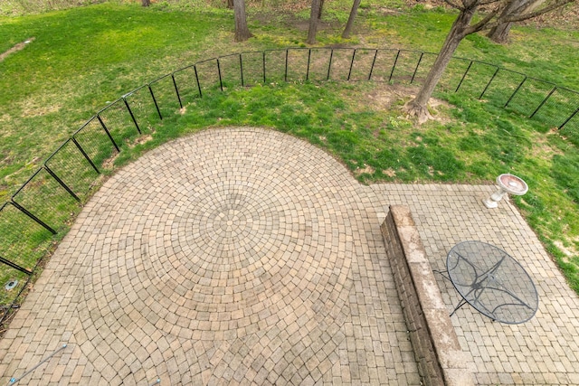 70 Chestnut Ct, Chelsea, MI 48118 - view of yard with a patio area and fence
