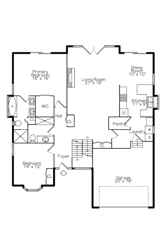 70 Chestnut Ct, Chelsea, MI 48118 - floor plan