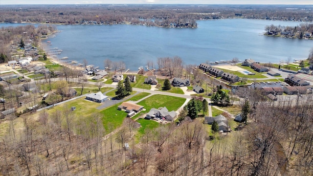 6030 Paw Paw Lake Rd, Coloma, MI 49038 - aerial view of property's location featuring a large body of water