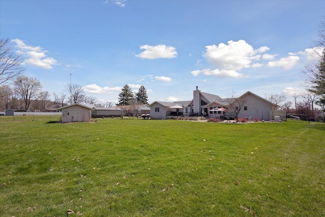 6030 Paw Paw Lake Rd, Coloma, MI 49038 - view of green lawn