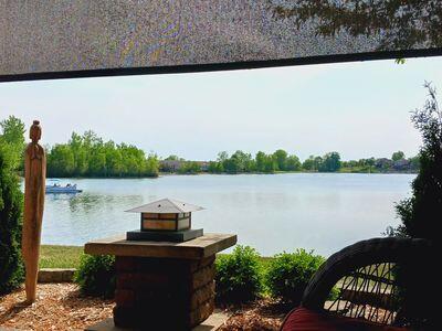 935 Stony Lake Ct, Oxford, MI 48371 - view of dock featuring a water view