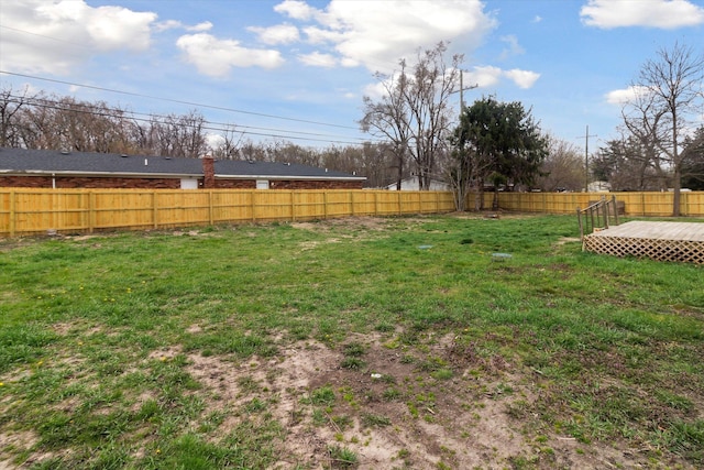 9526 Garden Ter, Commerce Twp, MI 48382 - view of yard with a fenced backyard