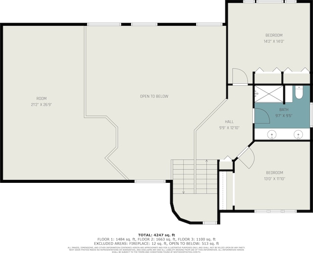 28909 Hidden Trl, Farmington Hills, MI 48331 - floor plan / room layout