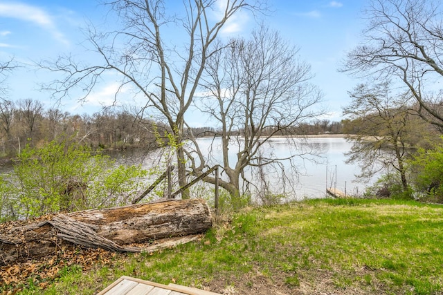 property view of water