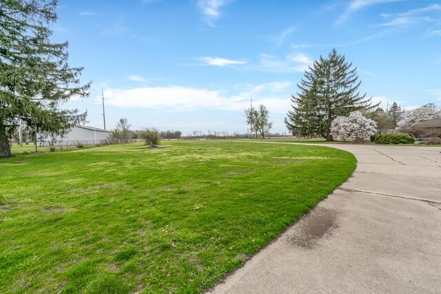 view of yard