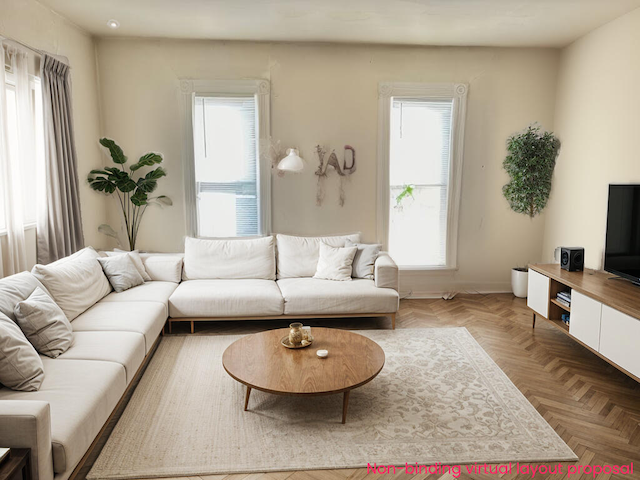 living area with baseboards and plenty of natural light