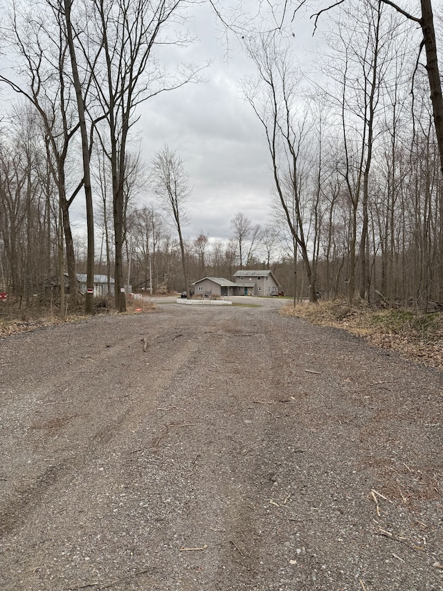 view of road