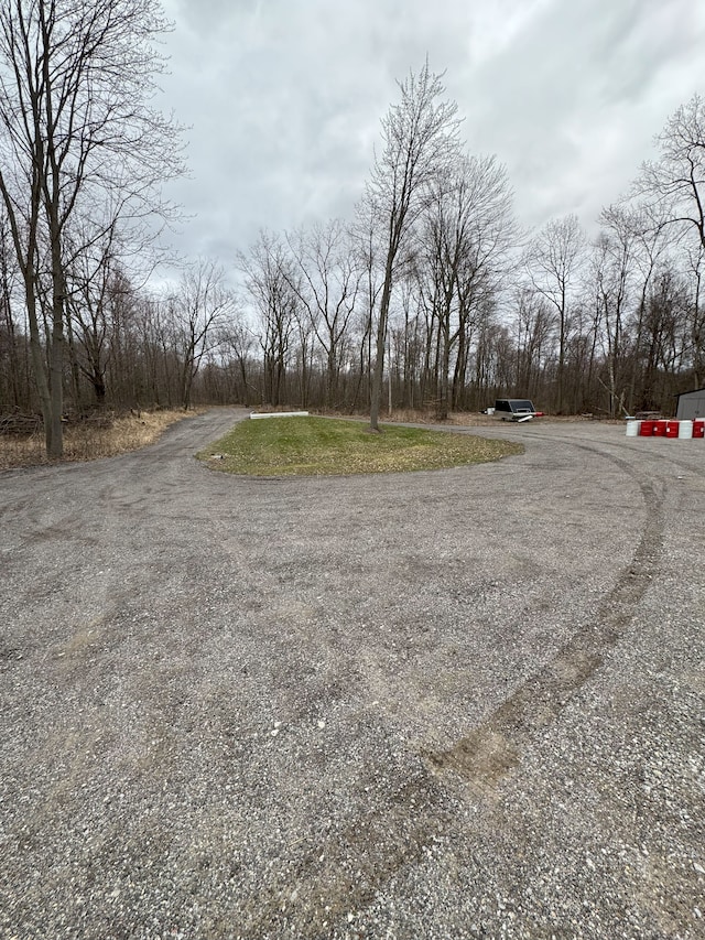 view of road