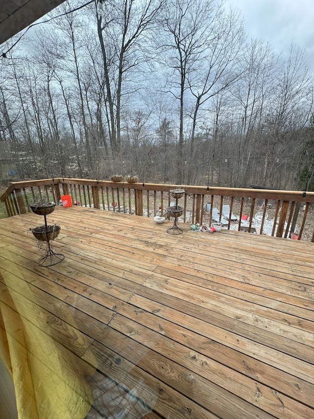 view of deck