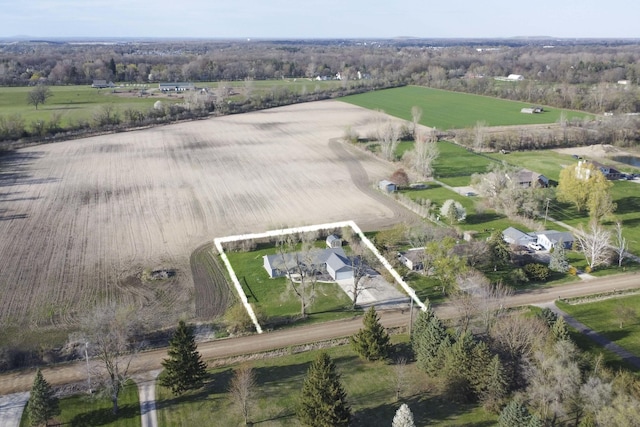 48320 Martz Rd, Michigan, MI 48111 - aerial view with a rural view