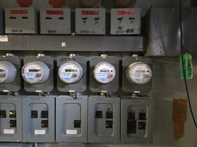 utility room featuring electric panel