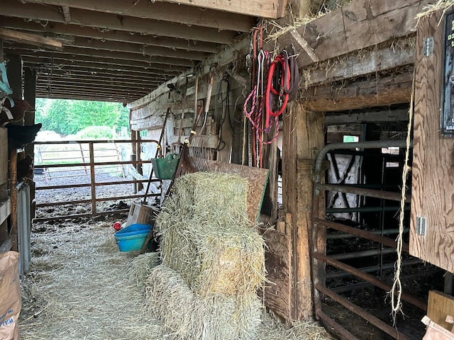 view of stable