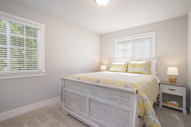 742 Ravine Ln, South Haven, MI 49090 - carpeted bedroom featuring baseboards and multiple windows